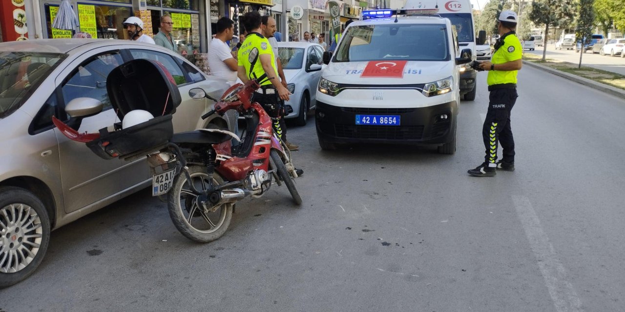 Ereğli’de elektrikli bisiklet kazası